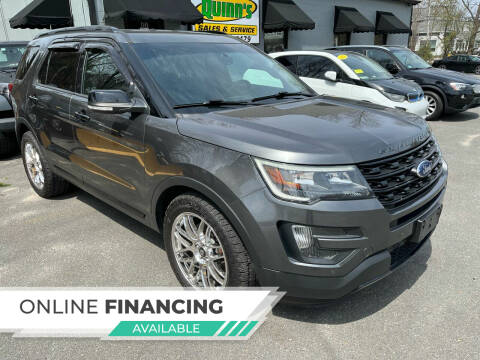 2016 Ford Explorer for sale at QUINN'S AUTOMOTIVE in Leominster MA