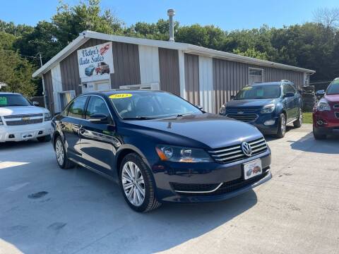 2013 Volkswagen Passat for sale at Victor's Auto Sales Inc. in Indianola IA