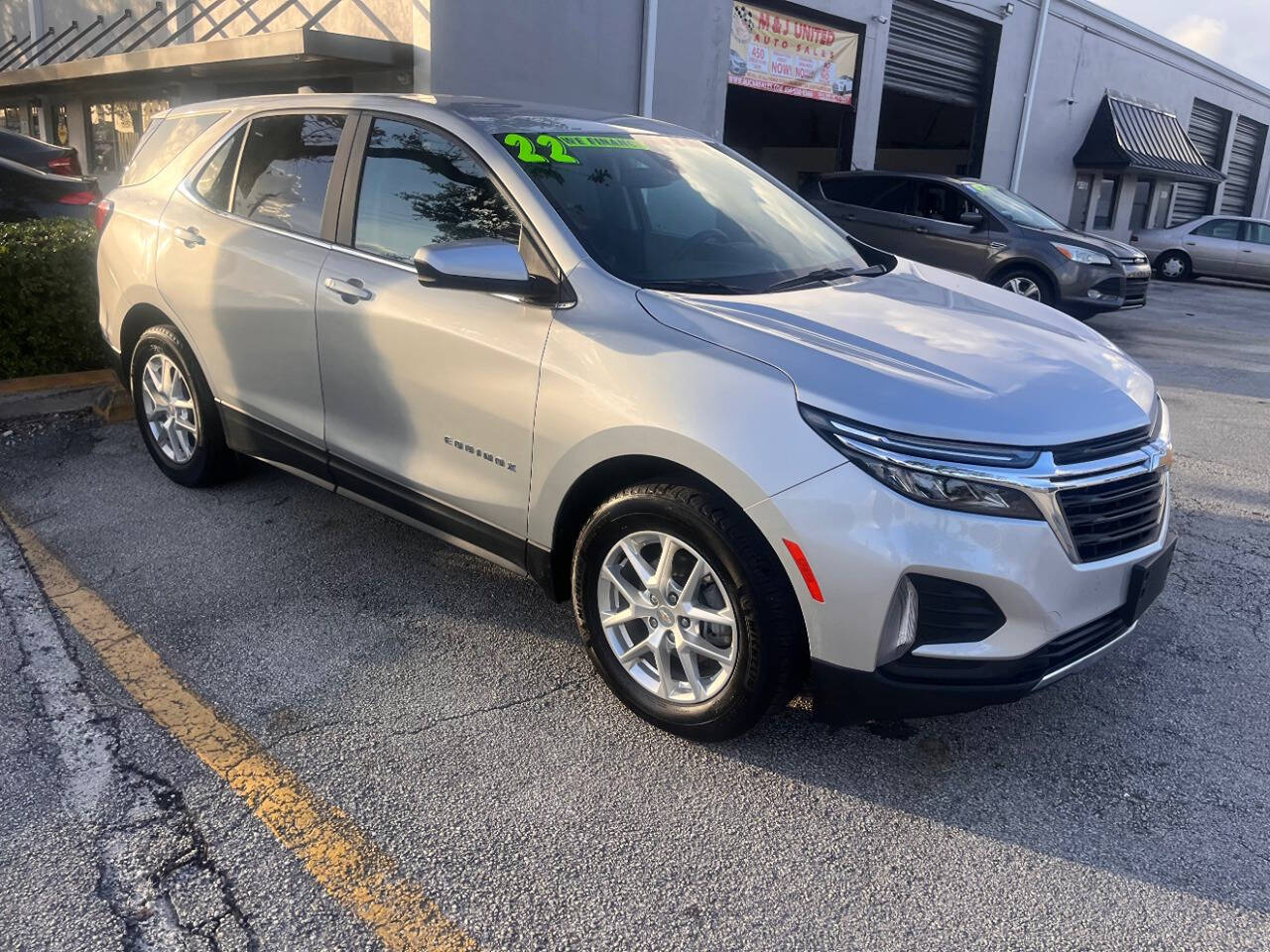 2022 Chevrolet Equinox for sale at M & J UNITED AUTO SALES in LAUDERDALE LAKES, FL