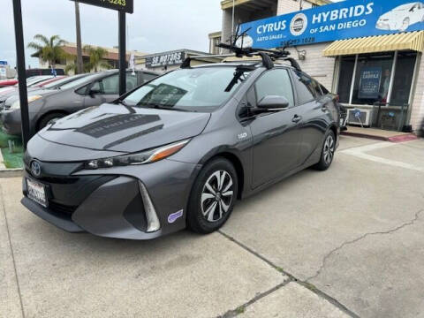 2019 Toyota Prius Prime for sale at Cyrus Auto Sales in San Diego CA