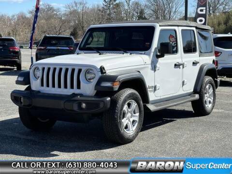 2018 Jeep Wrangler Unlimited for sale at Baron Super Center in Patchogue NY