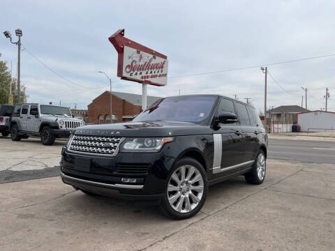 2016 Land Rover Range Rover for sale at Southwest Car Sales in Oklahoma City OK