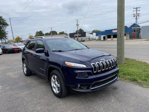 2015 Jeep Cherokee for sale at FAB Auto Inc in Roseville MI