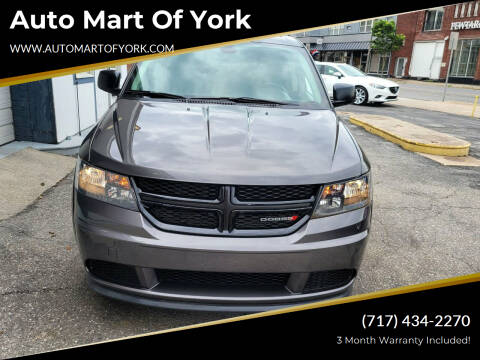 2018 Dodge Journey for sale at Auto Mart Of York in York PA