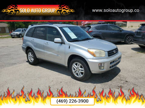 2002 Toyota RAV4 for sale at Solo Auto Group in Mckinney TX
