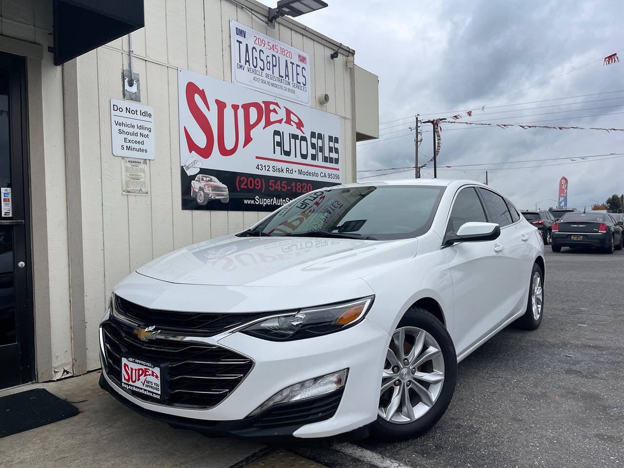 2020 Chevrolet Malibu for sale at Super Auto Sales Modesto in Modesto, CA