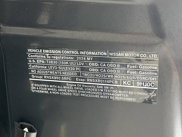 2024 Nissan Altima 2.5 SR