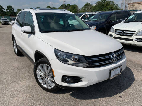 2012 Volkswagen Tiguan for sale at KAYALAR MOTORS in Houston TX