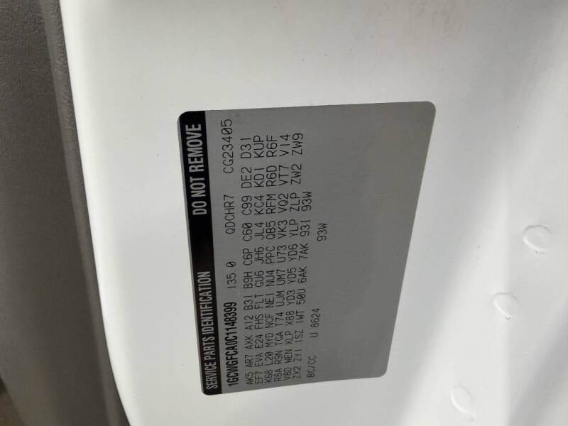 2012 Chevrolet Express 2500