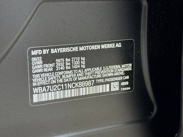 2022 BMW 7 Series ALPINA B7 xDrive