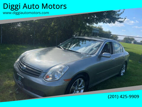 2005 Infiniti G35 for sale at Diggi Auto Motors in Jersey City NJ