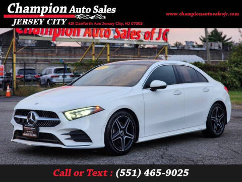 2021 Mercedes-Benz A-Class for sale at CHAMPION AUTO SALES OF JERSEY CITY in Jersey City NJ