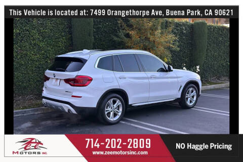 2019 BMW X3 sDrive30i