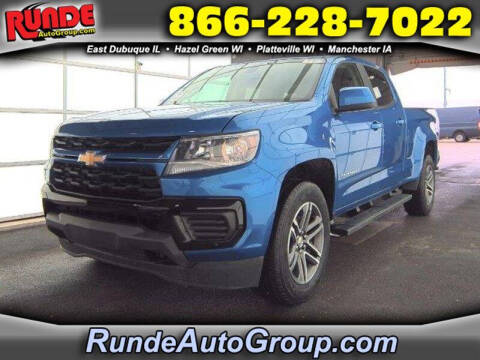 2021 Chevrolet Colorado for sale at Runde PreDriven in Hazel Green WI