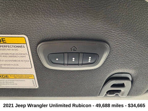 2021 Jeep Wrangler Unlimited Rubicon