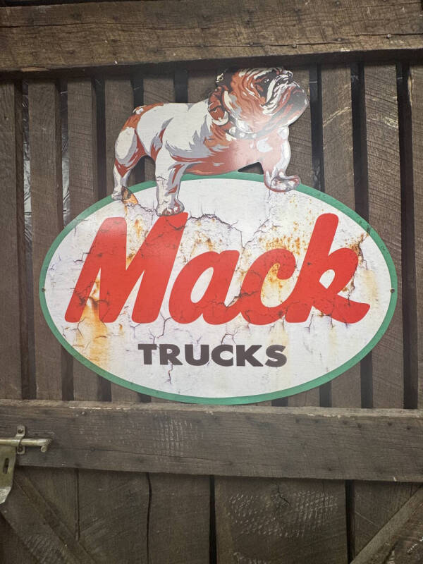 Mack Metal Sign