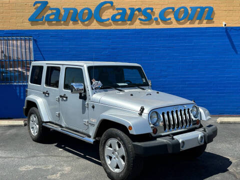 2011 Jeep Wrangler Unlimited for sale at Zano Cars in Tucson AZ