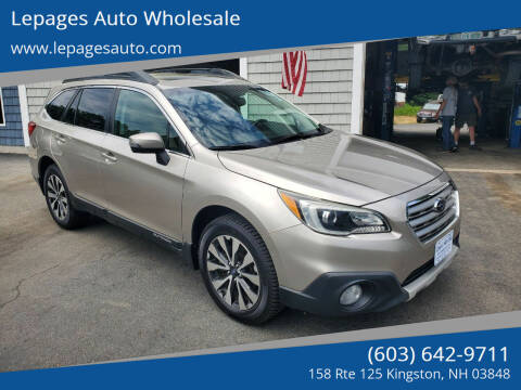 2015 Subaru Outback for sale at Lepages Auto Wholesale in Kingston NH