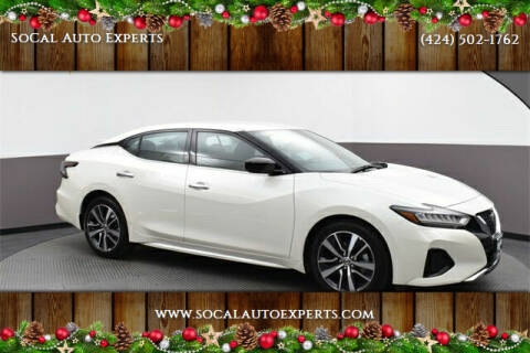 2019 Nissan Maxima for sale at SoCal Auto Experts in Culver City CA