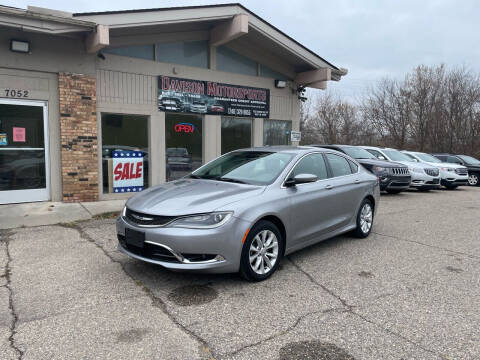 2015 Chrysler 200 for sale at Davison Motorsports in Holly MI