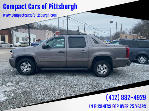 2011 Chevrolet Avalanche for sale at Compact Cars of Pittsburgh in Pittsburgh PA
