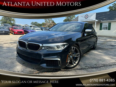 2018 BMW 5 Series for sale at Atlanta United Motors in Jefferson GA