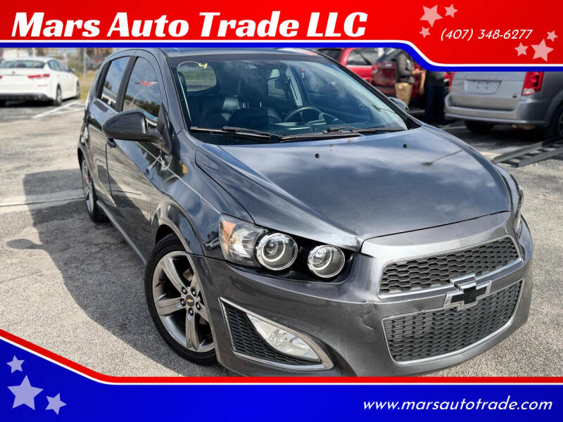 2013 Chevrolet Sonic RS Manual