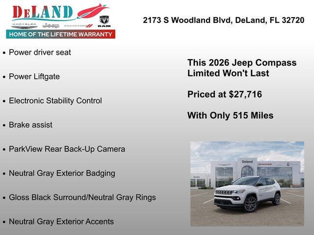 2026 Jeep Compass Limited
