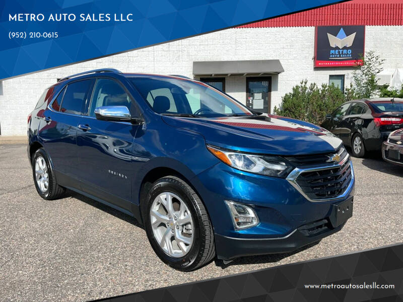 2020 Chevrolet Equinox for sale at METRO AUTO SALES LLC in Lino Lakes MN