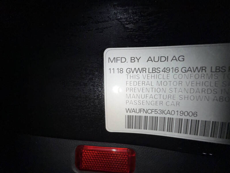 2019 Audi A5 Sportback quattro Prestige 45 TFSI