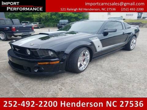 2008 Ford Mustang for sale at Import Performance Sales - Henderson in Henderson NC