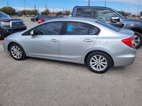 2012 Honda Civic for sale at C.J. AUTO SALES llc. in San Antonio TX