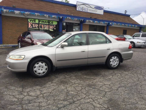 1998 Honda Accord for sale at Duke Automotive Group in Cincinnati OH