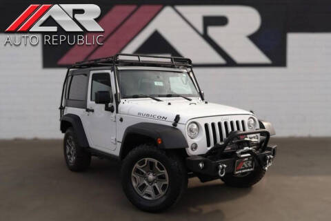 2017 Jeep Wrangler for sale at Auto Republic Fullerton in Fullerton CA