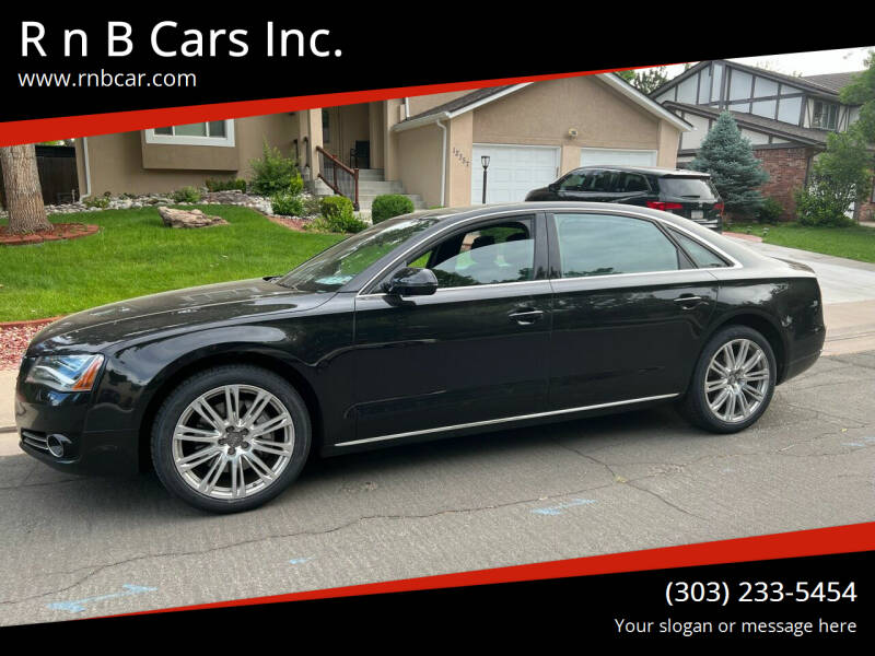 2014 Audi A8 L for sale at R n B Cars Inc. in Denver CO