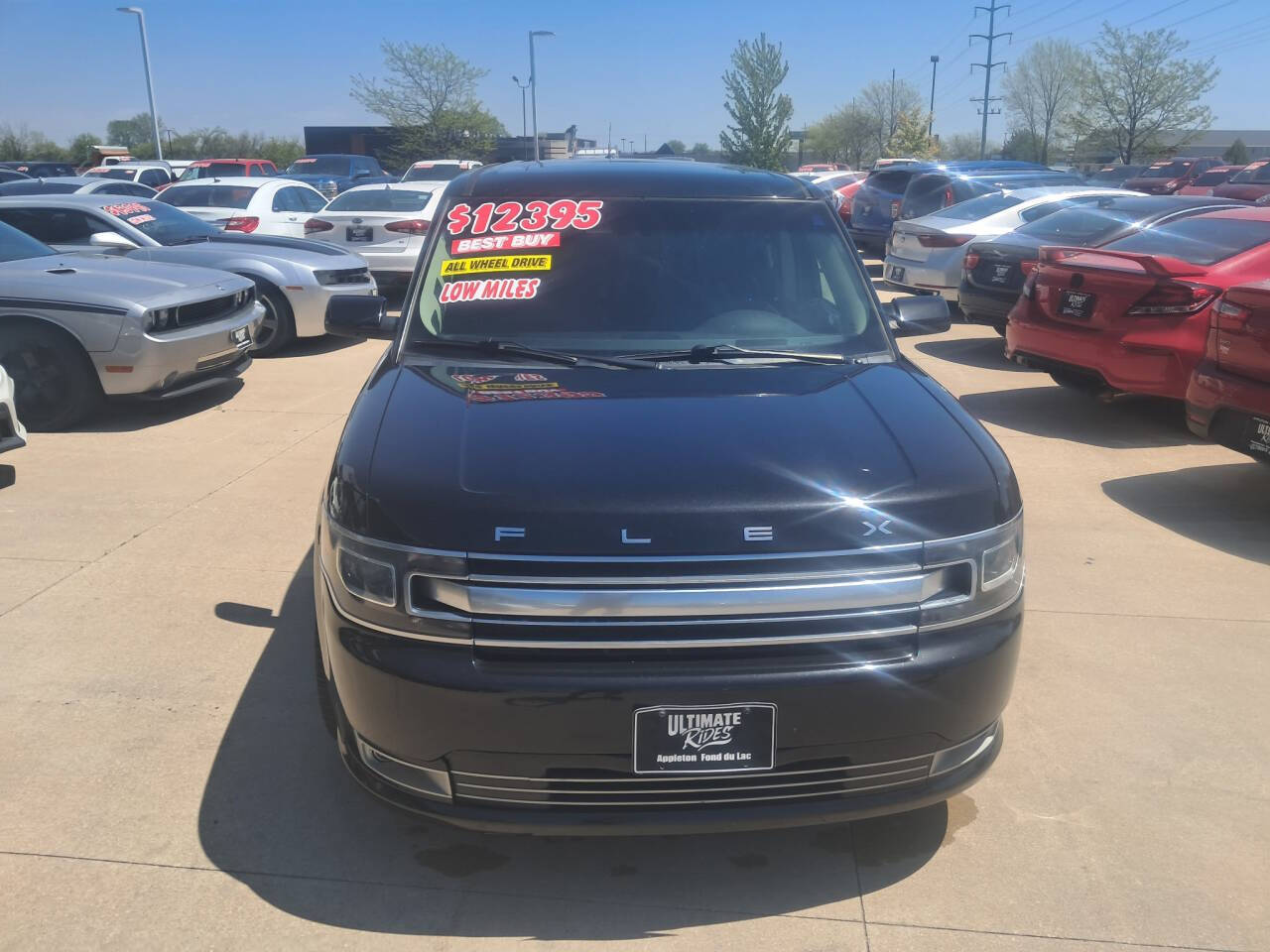 Black 2014 Ford Flex Limited AWD Limited 4dr Crossover w/EcoBoost 2