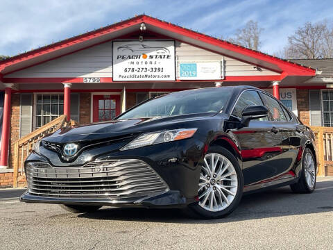 2018 Toyota Camry Hybrid for sale at Peach State Motors Inc in Acworth GA