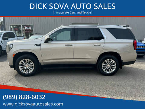 2022 GMC Yukon for sale at DICK SOVA AUTO SALES in Shepherd MI