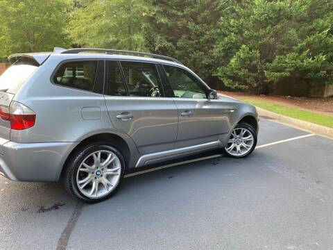 2007 BMW X3 for sale at Paramount Autosport in Kennesaw GA