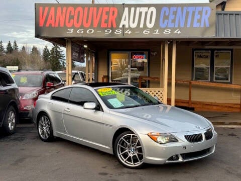 2005 BMW 6 Series for sale at Vancouver Auto Center in Vancouver WA