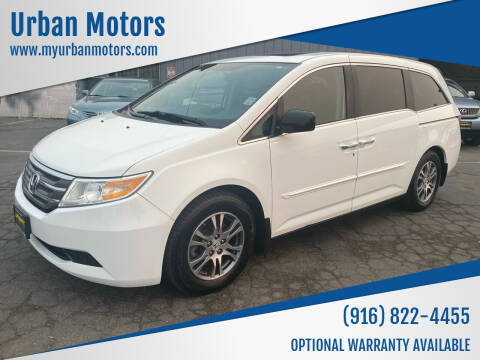 2013 Honda Odyssey for sale at Urban Motors in Sacramento CA