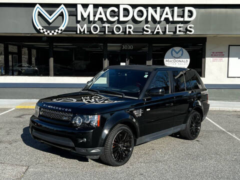 2013 Land Rover Range Rover Sport for sale at MacDonald Motor Sales in High Point NC