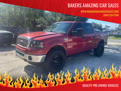 2008 Ford F-150 for sale at Bakers Amazing Car Sales in Jacksonville FL