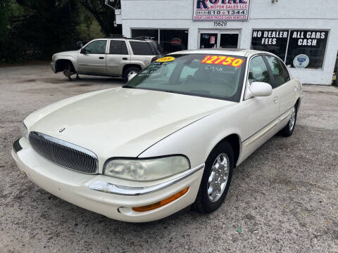 2004 Buick Park Avenue for sale at ROYAL MOTOR SALES LLC in Dover FL