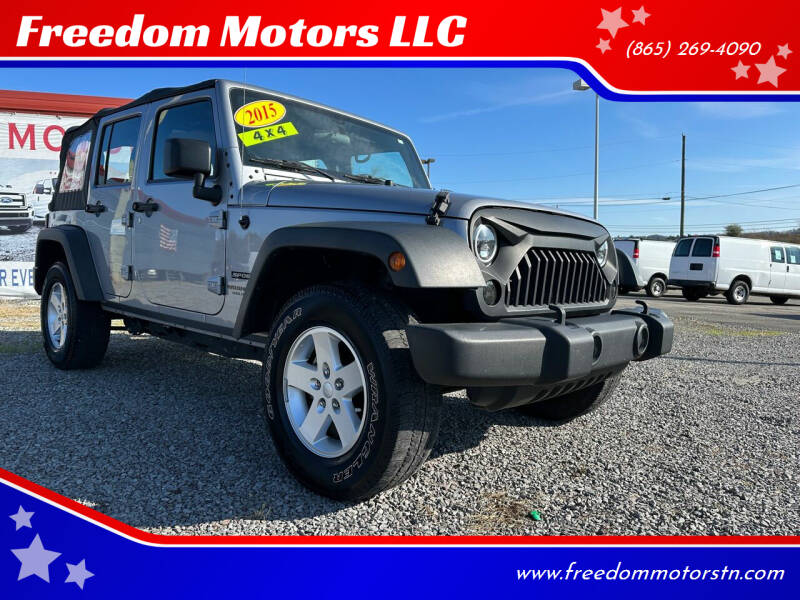 2015 Jeep Wrangler Unlimited for sale at Freedom Motors LLC in Knoxville TN