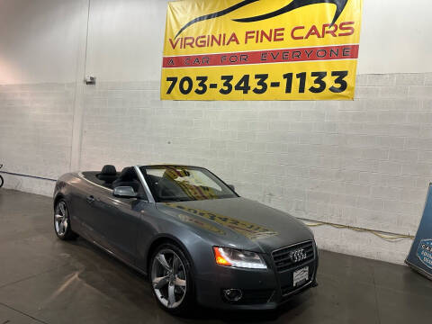 2012 Audi A5 for sale at Virginia Fine Cars in Chantilly VA