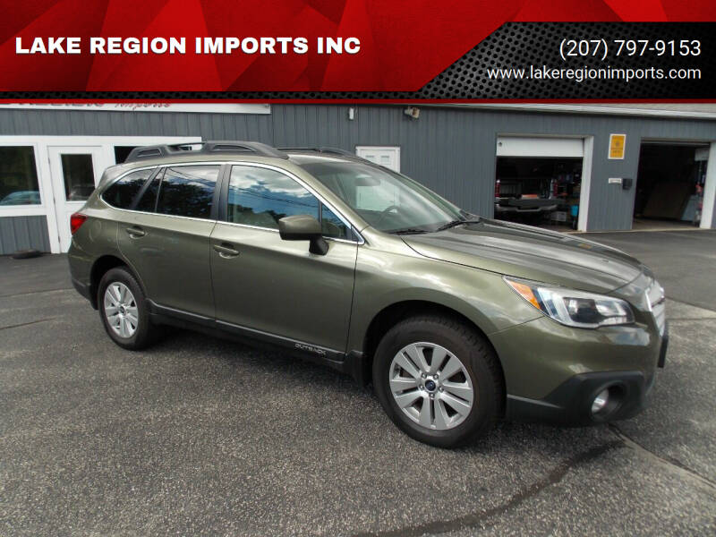 2017 Subaru Outback for sale at LAKE REGION IMPORTS INC in Westbrook ME