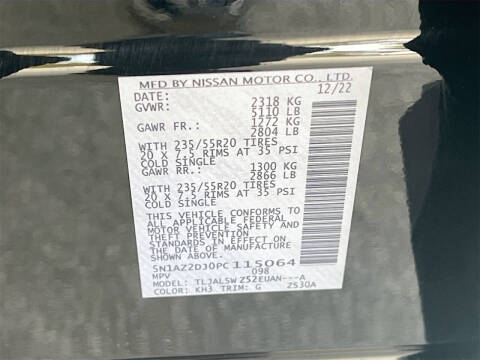 2023 Nissan Murano Platinum