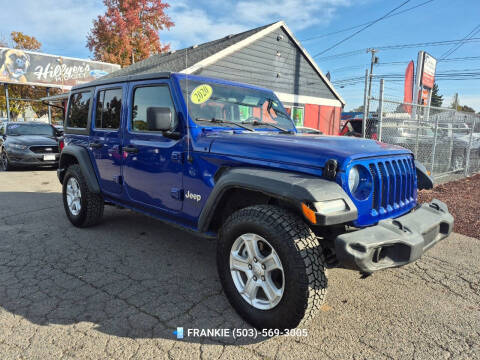 2020 Jeep Wrangler Unlimited Sport S