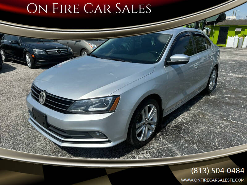 2015 Volkswagen Jetta for sale at On Fire Car Sales in Tampa FL